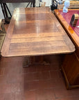 Vintage Oak Draw Leaf Wooden Dining Table (SKU34)