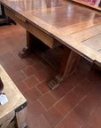 Vintage Oak Draw Leaf Wooden Dining Table (SKU34)