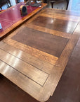 Vintage Oak Draw Leaf Wooden Dining Table (SKU34)