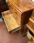 Vintage Pine 2 Over 3 Chest Drawers (SKU162)