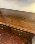 Antique Oak Georgian Style Console Table (SKU228)