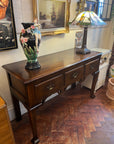 Antique Oak Georgian Style Console Table (SKU228)