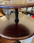 Vintage Cast Iron 2 Tier Bar Poseur Table (SKU251)