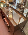 Antique Triple Mirror Dressing Table & Stool (SKU169)