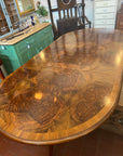Regency Style Burr Walnut Extending Dining Table (SKU32)