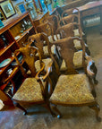 8 x Regency Style Burr Walnut Dining Chairs (SKU33)