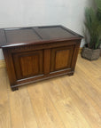 Vintage Linenfold Blanket Chest (SKU164)