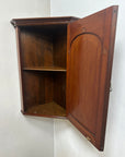 Victorian Mahogany Hanging Corner Cupboard (SKU232)