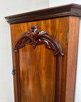 Victorian Mahogany Hanging Corner Cupboard (SKU232)