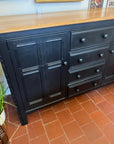 Vintage Ercol Sideboard Black Base (SKU69)