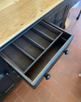 Vintage Ercol Sideboard Black Base (SKU69)