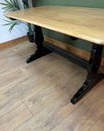Vintage Oak Refectory Wooden Dining Table (SKU36)