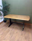 Vintage Oak Refectory Wooden Dining Table (SKU36)