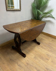 Vintage Drop Leaf Wooden Dining Table (SKU24)