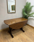 Vintage Drop Leaf Wooden Dining Table (SKU24)