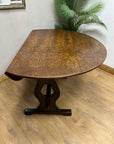 Vintage Drop Leaf Wooden Dining Table (SKU24)