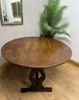 Vintage Drop Leaf Wooden Dining Table (SKU24)