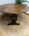 Vintage Drop Leaf Wooden Dining Table (SKU24)