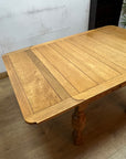 Vintage Oak Draw Leaf Extending Dining Table (SKU53)