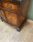 Vintage Bevan Funnell Mahogany Serpentine Front Cocktail Cabinet (SKU69)
