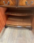 Vintage Bevan Funnell Mahogany Serpentine Front Cocktail Cabinet (SKU69)