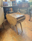 Vintage Side Table Cantilever Sewing Box (SKU231)