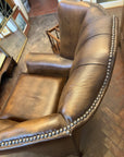 Vintage Chesterfield Wingback Armchair (SKU96)