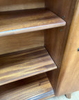 Mid Century Nathan Teak Glazed Bookcase (SKU134)
