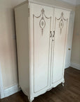 Vintage French Style Double Wardrobe (SKU159)