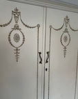Vintage French Style Double Wardrobe (SKU159)