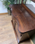 Antique Victorian Mahogany Chiffonier With Mirror (SKU053)