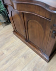 Antique Victorian Mahogany Chiffonier With Mirror (SKU053)