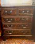 Vintage Mahogany Georgian Style Small Chest Drawers (SKU163)
