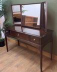 Vintage Stag Triple Mirror Dressing Table (SKU162)