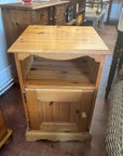 Solid Pine Bedside Cabinet (SKU166)