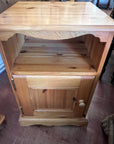 Solid Pine Bedside Cabinet (SKU166)