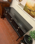 Vintage Stag Sideboard Chest Black (SKU92)