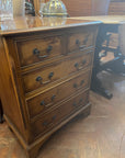 Vintage Yew Wood Small Chest Drawers (SKU167)