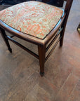 Antique Victorian Inlaid Low Seated Chair (SKU168)