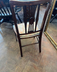 Antique Victorian Inlaid Low Seated Chair (SKU168)