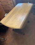 Vintage Drop Leaf Wooden Dining Table (SKU39)