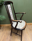 Antique Art Nouveau Arm Chair (SKU32)