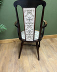Antique Art Nouveau Arm Chair (SKU32)