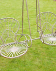 Antique French Style Rustic Garden Metal Swing (SKU1093)