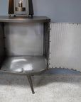 Industrial Style Metal Curve Low Sideboard TV Cabinet (SKU82)