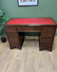 Vintage Twin Pedestal Desk (SKU)