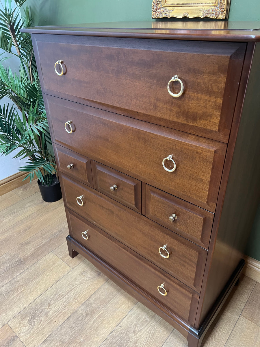 Stag Minstrel Tallboy Chest Of 7 Drawers (SKU163)