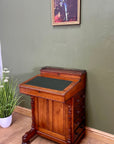 Antique Davenport Desk With Leather Top (SKU134)