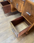 Art Deco Triple Mirror Dressing Table (SKU177)