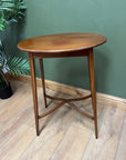 Edwardian Mahogany Oval Side Table (SKU92)